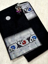 Aasavali Border Paithani